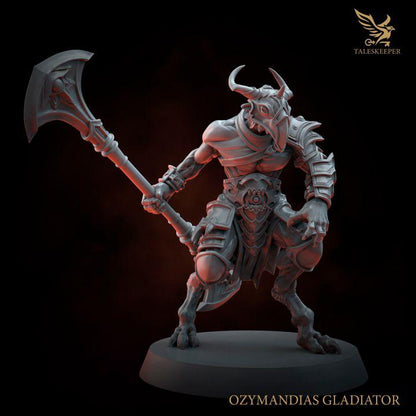 Ozymandias Gladiators Warband 2 - 32mm Resin Miniatures - Grimdark Tabletop Wargame Army - RPG Mini Set DnD