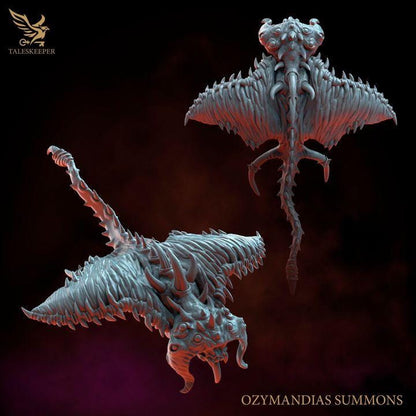 Ozymandias Summons - 32mm Resin Miniatures - Grimdark Tabletop Wrgame Army - RPG Mini Set DnD