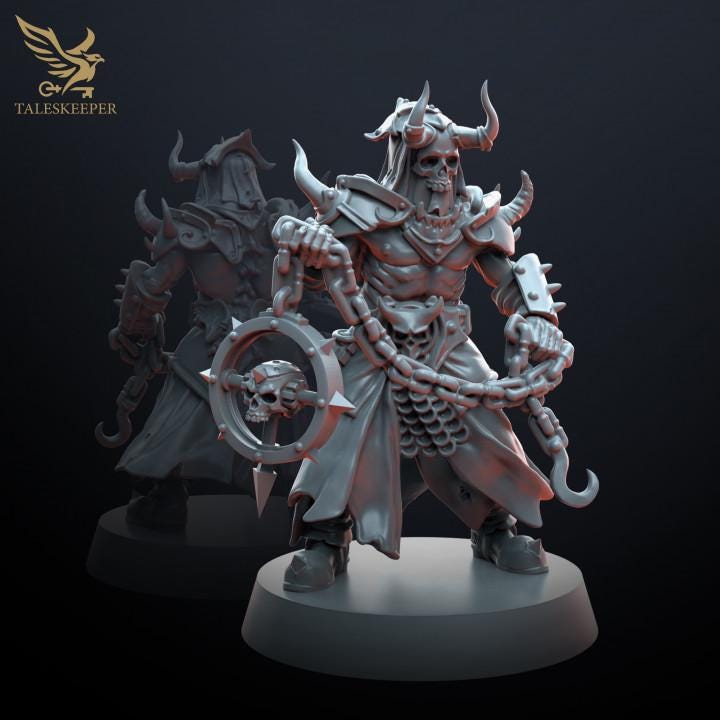 Harbringers of Despair - 32mm Resin Miniatures - Grimdark Tabletop Wrgame Army - RPG Mini Set DnD