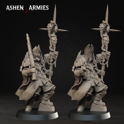 Grimdark Trench Priest Apokalypse – Resin Miniature Proxy Multi Kit