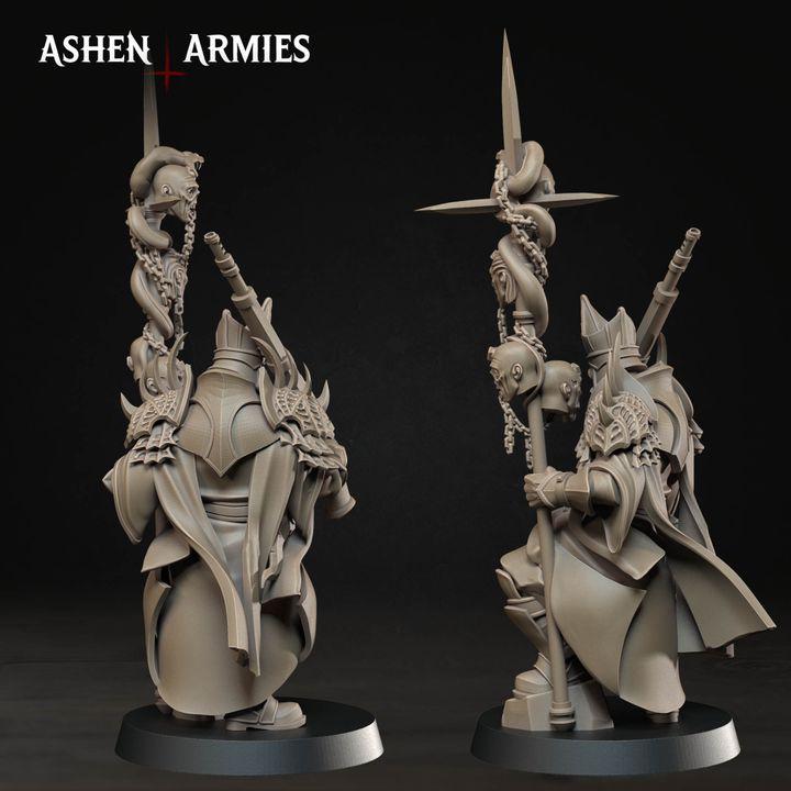 Grimdark Trench Priest Apokalypse – Resin Miniature Proxy Multi Kit