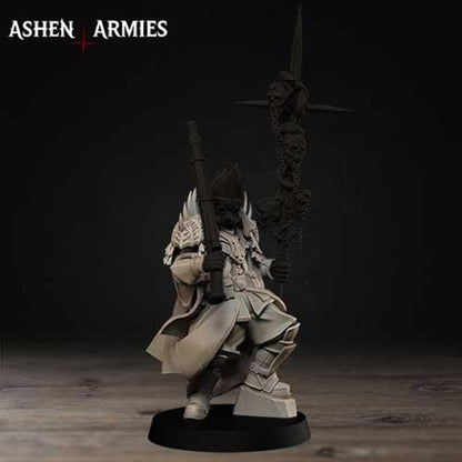 Grimdark Trench Priest Apokalypse – Resin Miniature Proxy Multi Kit