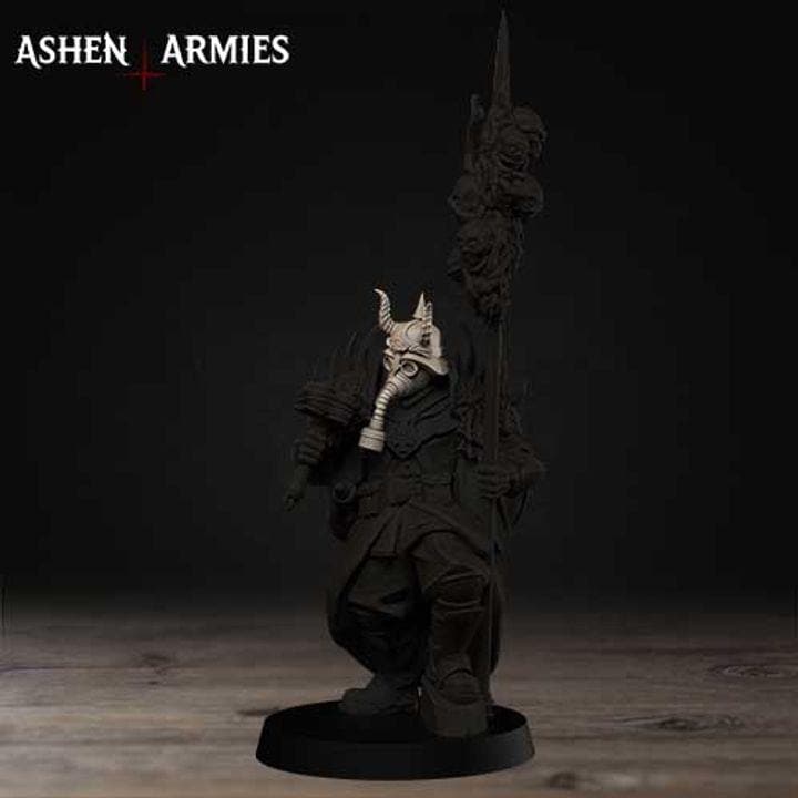 Grimdark Trench Priest Apokalypse – Resin Miniature Proxy Multi Kit