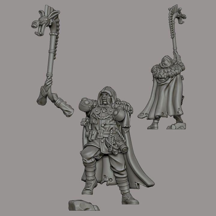 Grimdark Trench Proxy Miniature –Gaelic Breakthrough Force Soldier – Tabletop Figure