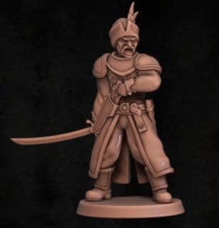 Grimdark Trench Proxy Miniatures – Cossacks Warband Expansion Set A