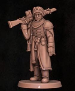 Grimdark Trench Proxy Miniatures – Cossacks Warband Expansion Set A