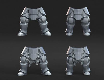 Grimdark Heavy Armor Pack Antioch –  Bit Pack Set Proxy Miniatures for Tabletop Wargaming