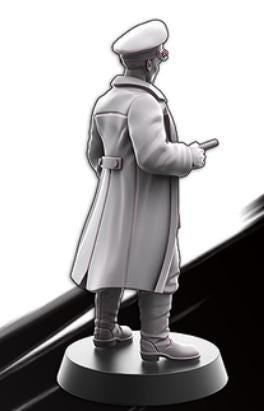 Weird War Infantry Squad – German Commando Officer B – 28mm Sci-Fi WWII Tabletop Proxies