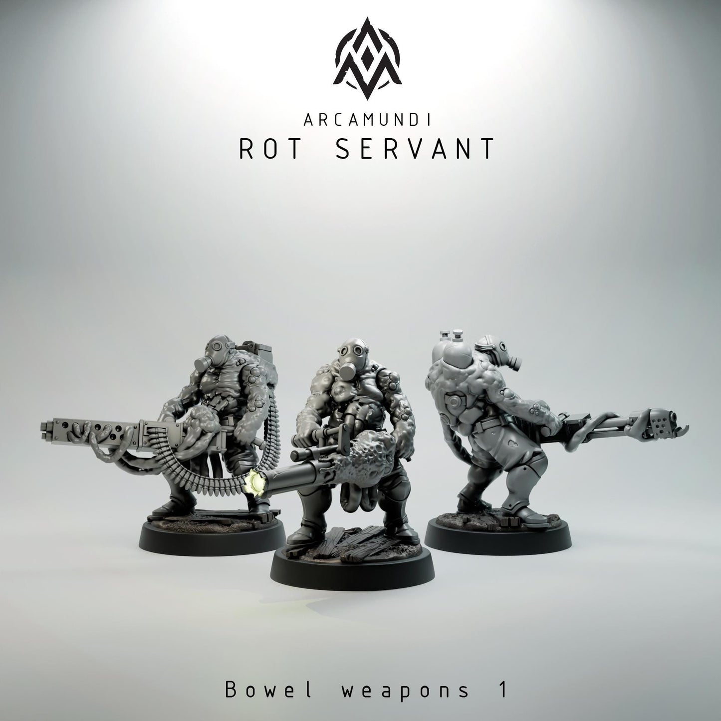 Grimdark Plague Knight Proxy Miniatures Range – 32mm Resin Wargaming Models