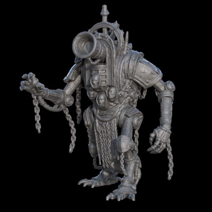 Grimdark Trench Proxy Miniatures – Fanatical Pilgrim The Walking Mass – Tabletop Figures