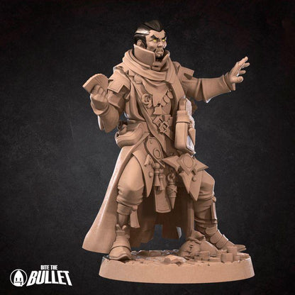 Human Medium Miniature - Fantasy RPG Character - Tabletop RPG Mini - 32mm Resin Miniature - Sorceres Wizard Mini