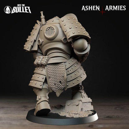 Trench Crusade Compatibel - Shogunate Heavy Mechanized Infanterie- Warfare Proxy Miniatures – 32mm Resin Grimdark Miniature