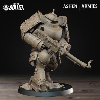 Trench Crusade Compatibel - Shogunate Heavy Mechanized Infanterie- Warfare Proxy Miniatures – 32mm Resin Grimdark Miniature