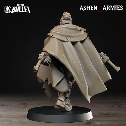 Trench Crusade Compatibel - Shogunate Sniper Priest (3 Miniatures) - Warfare Proxy Miniatures – 32mm Resin Grimdark Miniature