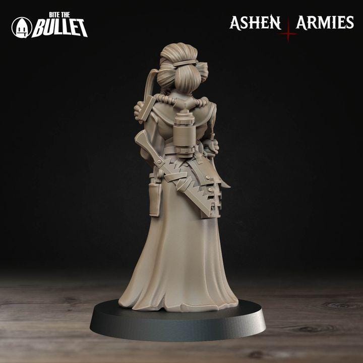 Trench Crusade Compatibel - Shogunate Combat Medic (4 Miniatures) - Warfare Proxy Miniatures – 32mm Resin Grimdark Miniature