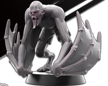Weird War Infantry Squad – Vampiric Werebat Mutants A (3 Miniatures) – 28mm Sci-Fi WWII Tabletop Proxies