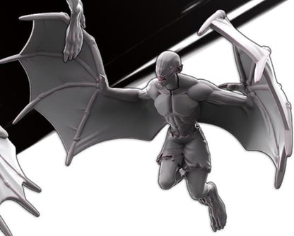 Weird War Infantry Squad – Vampiric Werebat Mutants B (3 Miniatures) – 28mm Sci-Fi WWII Tabletop Proxies