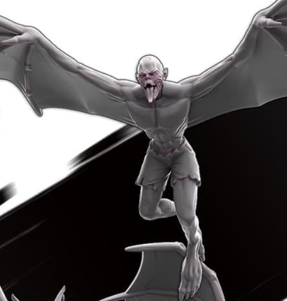 Weird War Infantry Squad – Vampiric Werebat Mutants B (3 Miniatures) – 28mm Sci-Fi WWII Tabletop Proxies