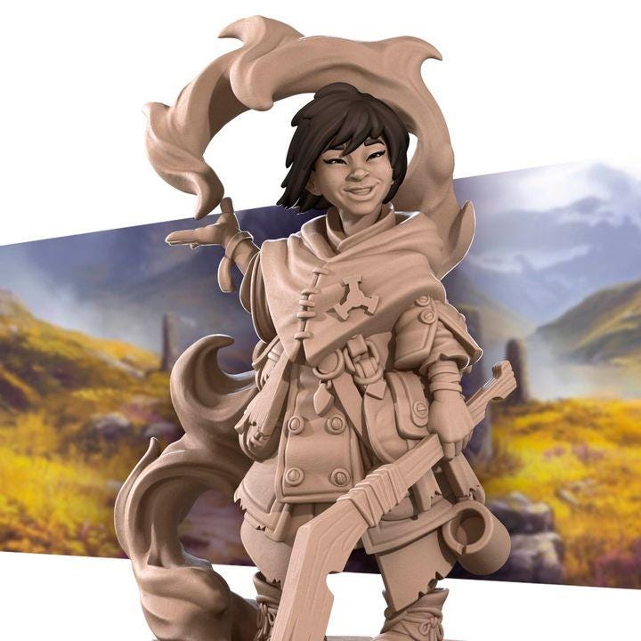 Hero Bundle B - Fantasy RPG Character(12 Miniatures) - Tabletop RPG Mini - 32mm Resin Miniature - Iconic Heroes