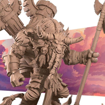 Hero Bundle C - Fantasy RPG Character(12 Miniatures) - Tabletop RPG Mini - 32mm Resin Miniature - Iconic Heroes