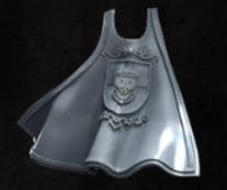 Grimdark Cloak Bit Set –  Bit Pack Set Proxy Miniatures for Tabletop Wargaming