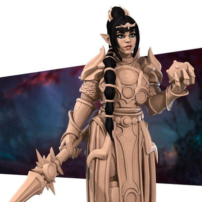 Hero Bundle E - Fantasy RPG Character(13 Miniatures) - Tabletop RPG Mini - 32mm Resin Miniature - Iconic Heroes