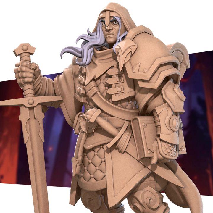 Hero Bundle F - Fantasy RPG Character(14 Miniatures) - Tabletop RPG Mini - 32mm Resin Miniature - Iconic Heroes