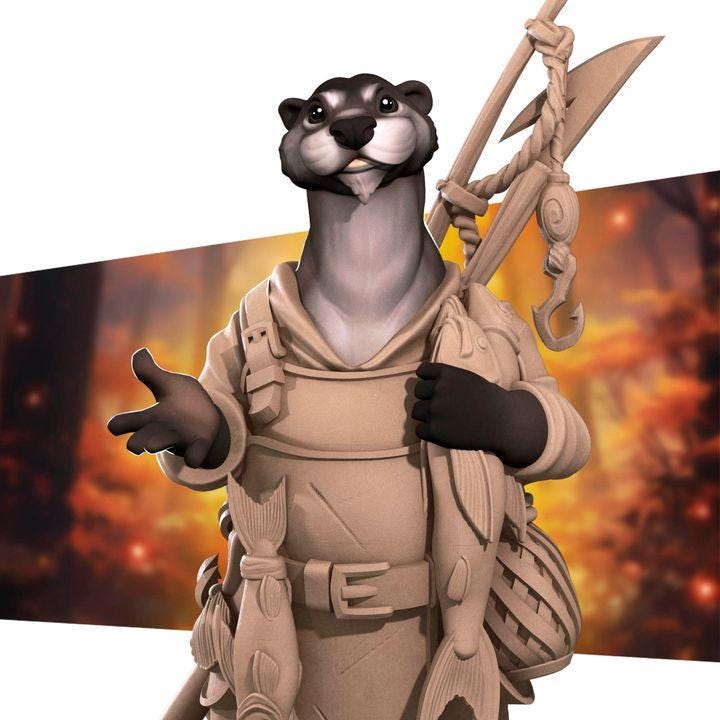 Hero Bundle H - Fantasy RPG Character(12 Miniatures) - Tabletop RPG Mini - 32mm Resin Miniature - Iconic Heroes