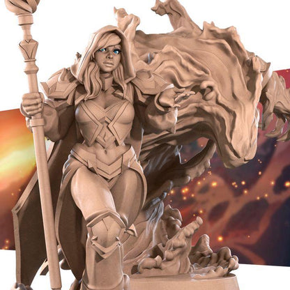 Hero Bundle I - Fantasy RPG Character(13 Miniatures) - Tabletop RPG Mini - 32mm Resin Miniature - Iconic Heroes