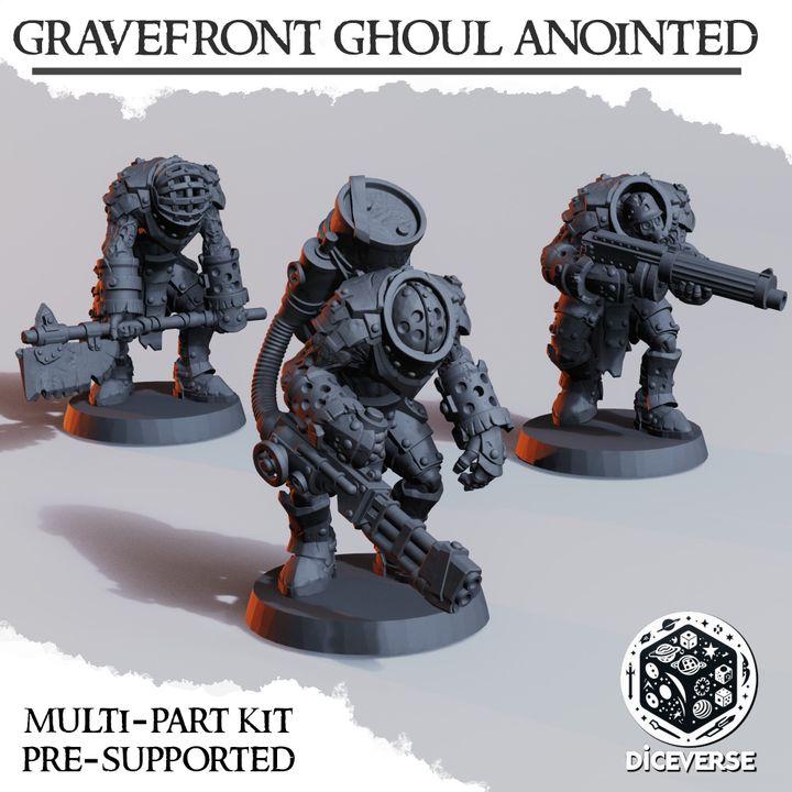 Grimdark Armored Zealots B Proxy Miniatures – 32mm Resin Wargaming Models
