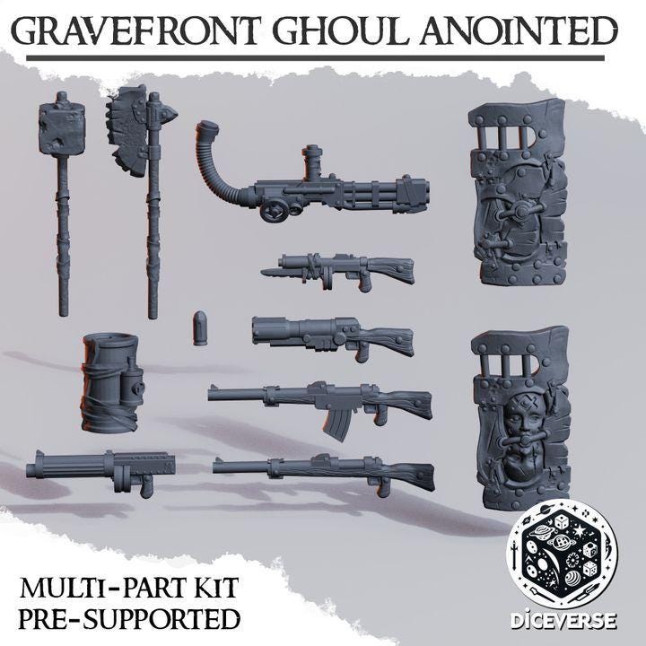 Grimdark Armored Zealots B Proxy Miniatures – 32mm Resin Wargaming Models