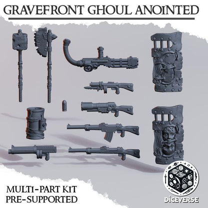 Grimdark Armored Zealots B Proxy Miniatures – 32mm Resin Wargaming Models