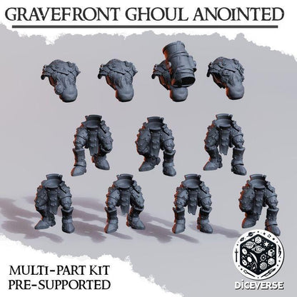 Grimdark Armored Zealots B Proxy Miniatures – 32mm Resin Wargaming Models