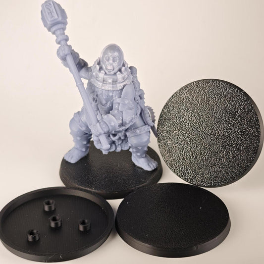 50mm Wargaming Bases Magnet Ready - Tabletop Miniature Bases with Magnet Holes - Round Bases for War Gaming Armies