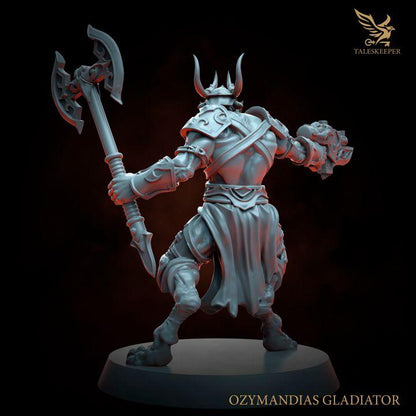 Ozymandias Gladiators Warband 2 - 32mm Resin Miniatures - Grimdark Tabletop Wargame Army - RPG Mini Set DnD