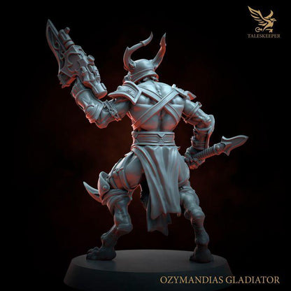 Ozymandias Gladiators Warband 2 - 32mm Resin Miniatures - Grimdark Tabletop Wargame Army - RPG Mini Set DnD