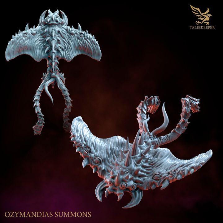 Ozymandias Summons - 32mm Resin Miniatures - Grimdark Tabletop Wrgame Army - RPG Mini Set DnD