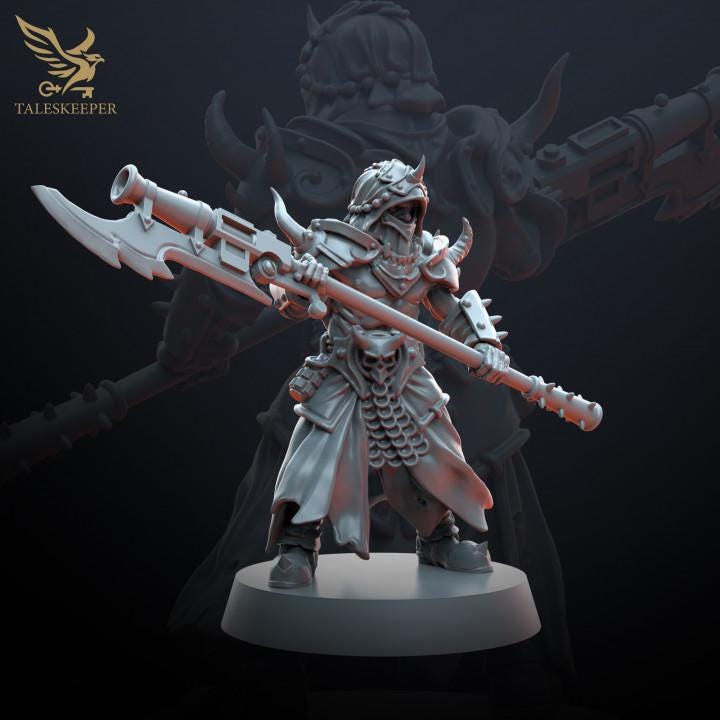 Harbringers of Despair - 32mm Resin Miniatures - Grimdark Tabletop Wrgame Army - RPG Mini Set DnD