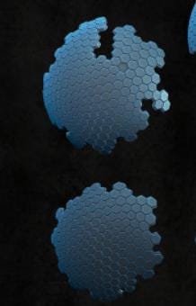 Grimdark Sci Fi Force Fields –  Bit Pack Set Proxy Miniatures for Tabletop Wargaming