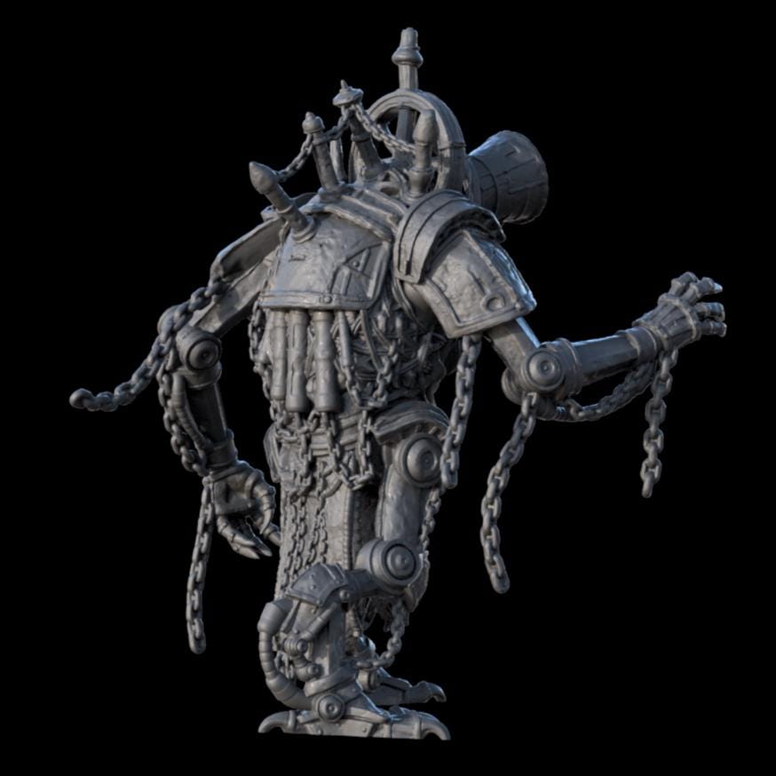 Grimdark Trench Proxy Miniatures – Fanatical Pilgrim The Walking Mass – Tabletop Figures