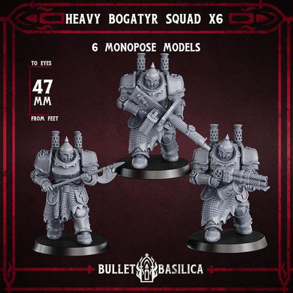 Grimdark Trench Warfare Proxy Miniatures – Holy Steel Mechanized Infantry – 32mm Resin Warband