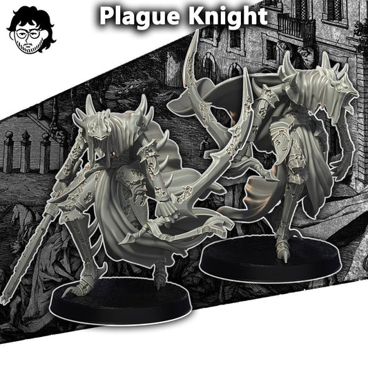 Grimdark Trench Warfare Plague Knight A Proxy Miniatures – 32mm Resin Wargaming Models