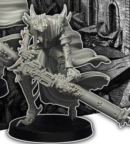 Grimdark Trench Warfare Plague Knight A Proxy Miniatures – 32mm Resin Wargaming Models