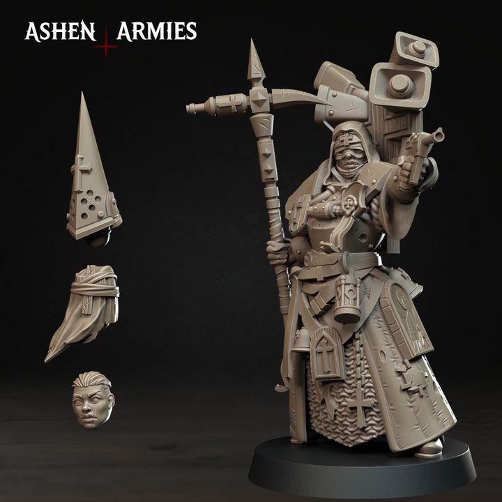 Grimdark Trench Warfare Proxy Miniatures 4 Version Modular – Pilgrims Expansion Set Ashen Armies