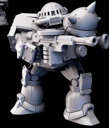 Weird War Japan Heavy Attack Mech  – Heavy Walker – 28mm Sci-Fi WWII Tabletop Proxies