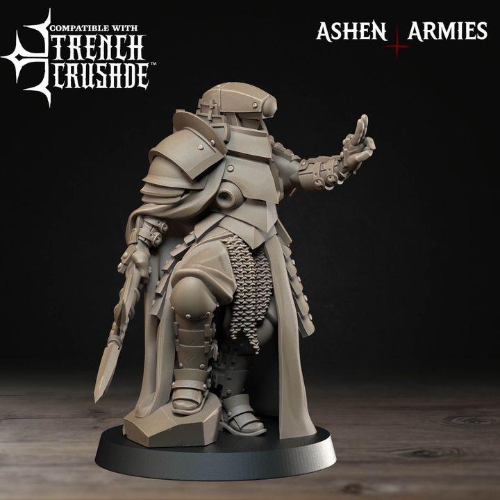 Trench Crusade Compatibel - Shogunate Observer- Warfare Proxy Miniatures – 32mm Resin Grimdark Miniature