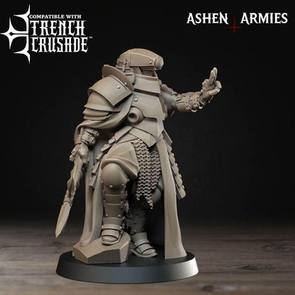 Trench Crusade Compatibel - Shogunate Observer- Warfare Proxy Miniatures – 32mm Resin Grimdark Miniature