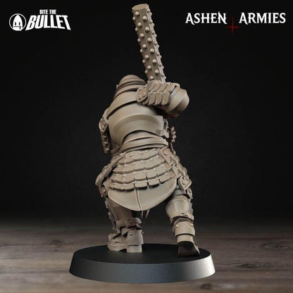 Trench Crusade Compatibel - Shogunate Schocktroopers (4 Miniatures) - Warfare Proxy Miniatures – 32mm Resin Grimdark Miniature
