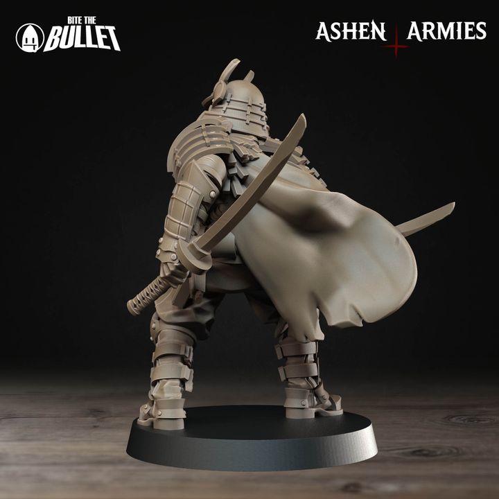Trench Crusade Compatibel - Shogunate Trench Cleric (3 Miniatures) - Warfare Proxy Miniatures – 32mm Resin Grimdark Miniature