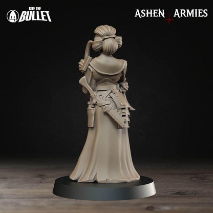 Trench Crusade Compatibel - Shogunate Combat Medic (4 Miniatures) - Warfare Proxy Miniatures – 32mm Resin Grimdark Miniature